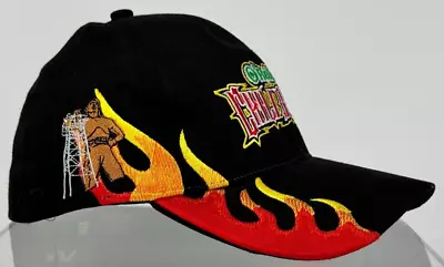 Chili Bowl Midget National Racing O'Reilly Flame Hat Tulsa Oklahoma Fitted Cap • $18.99