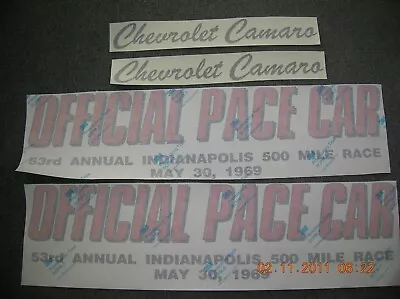 1969 Camaro Pace Car Decals Repro • $195