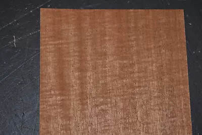 Mahogany Raw Wood Veneer Sheets 6 X 39 Inches 1/42nd                     6770-42 • $9.99