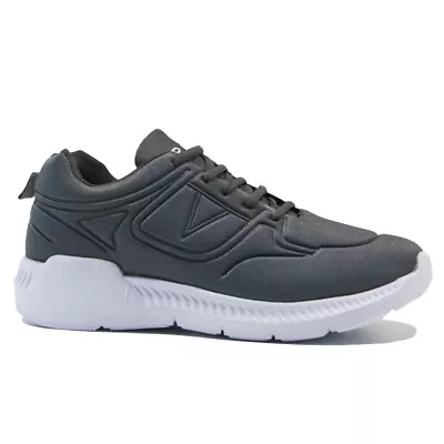 £11.95 • Buy Mens Running Trainers Shock Absorbing Casual Lace Gym Walking Sports Shoes Size