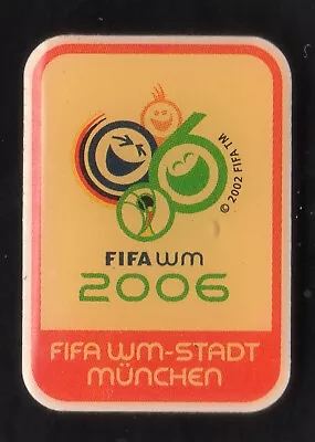 2006 Fifa World Cup Pin. Banner Of The Games. Munich Stadium Germany • $10