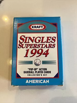 1994 Kraft Singles AL Pop Up Action Cards (15) Griffey Ripken Thomas +++ • $13.66