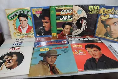 Elvis Presley 15 Vinyl LP Record Lot Legendary Performer Christmas Shrink • $44.89