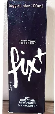 Mac Prep +Prime Fix It  Spray Biggest Bottle 100ml New In Original Box  • $14.99