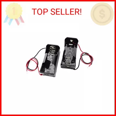 2-Pack C Cell Battery Holder 1.5V - C Size Battery Case Box With Wire Leads • $10.81