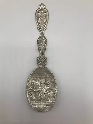 Vintage Frieling Zinn Germany Decorative Pewter Spoon • £9.99