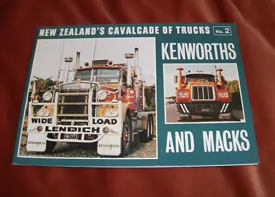 £10 • Buy NEW ZEALAND'S CAVALCADE OF TRUCKS No.2 KENWOTHS & MACKS. 1980. DAVID LOWE