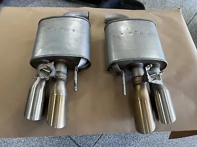 2024 Ford Mustang GT Active Exhaust Quad Tip Mufflers 6k Miles - OEM • $250