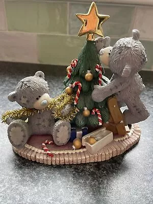 Christmas Wishes Me To You Tatty Teddy Figurine 2003 • £5