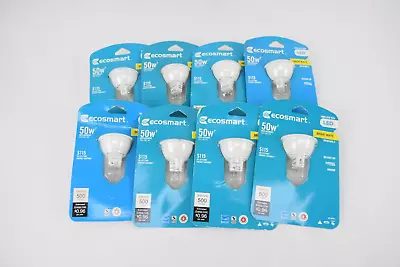 Eco-Smart 1000029039 50W 500 Lumens Bright White LED MR16/GU5.3 3000K Lot Of 8 • $29.99