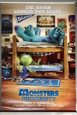 Cinema Poster: MONSTERS UNIVERSITY 2013 (Bedroom One Sheet) John Goodman • $9.90