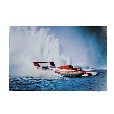 Miss Budweiser Hydroplane Racing D'Eath Bernie Little Print 1990 Postcard  • $19.99