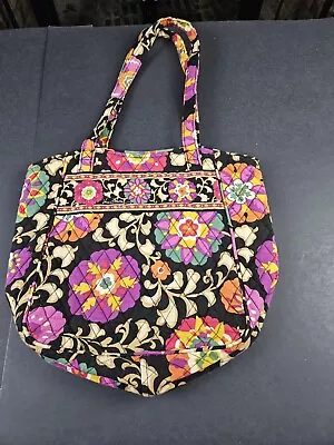 Vera Bradley Suzani Tote Purse Shoulder Double Strap Floral Pattern EUC  • $22.99