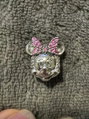 Disney Sparkling Pandora Minnie Mouse  ALE 925 Sterling Silver Charm • $29.99