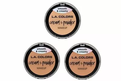 L.A. Colors Cream To Powder Foundation - Full Coverage - #CCP - *11 SHADES* • $4