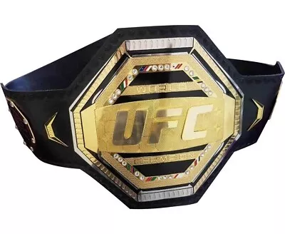 UFC Legacy Championship Title Belt 2mm Brass Gold Adult Size Replica Belt • $115