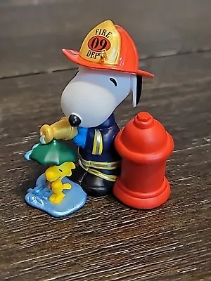 Firefighter Snoopy Hallmark Christmas Ornament 2009 - Ornament Only No Box • $5.99