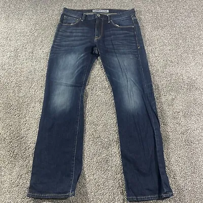 Express Kingston Classic Fit Straight Leg Jeans Men Size 31x30 Blue • $21.99