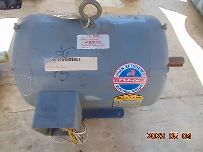$500 • Buy Baldor 5 HP Electric Motor 208-230/460v 1725 RPM M3308