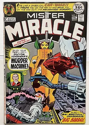 Mister Miracle #5 -**1ST APPEARANCE VIRMIN  VUNDABAR** -1971 -DC COMICS • $11