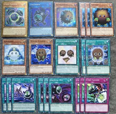 Yugioh Kuriboh Deck Core/Collection/Bundle Incl. Gold & Super Rare Vintage • £14.99