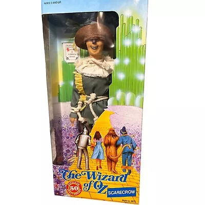 Wizard Of Oz 50TH Anniversary Character Doll SCARECROW 1988 Multi Toys Corp • $22