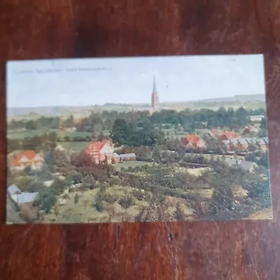 Salisbury From Harnham Hill. Photochrom Celesque PC C 44398 Unposted. • £4.95