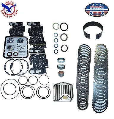 $199.99 • Buy 1993-2003 Chevy GM 4L60E Master Rebuild Overhaul Kit W/ Stage 1 Upgrades