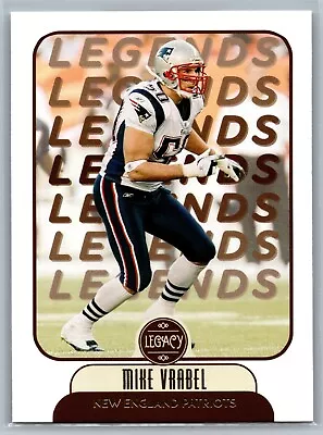 2021 Mike Vrabel Panini Legacy Football #116 New England Patriots NFL • $1.99