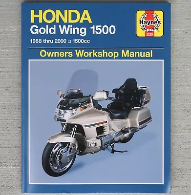 1988-2000 Honda Gold Wing Goldwing GL 1500 GL1500 HAYNES REPAIR MANUAL 2225 • $29.95