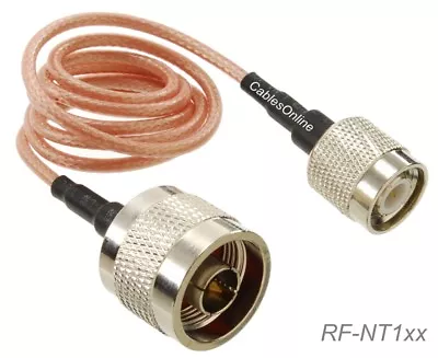 N Male To TNC Male 50-Ohm RG316 Coax Low Loss Jumper RF Cable • $7.95