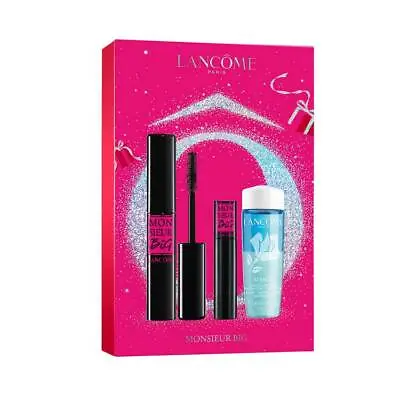 Lancôme MONSIEUR BIG Mascara Gift Set- Full Size & Travel Size Mascara+Cleanser • £24
