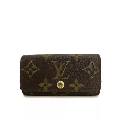 Louis Vuitton Monogram Multicles 4 Ring Key Case/4Y0028 • $1