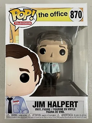 Jim Halpert 870 ~ The Office ~ Funko Pop Vinyl ~ Television • $15.50