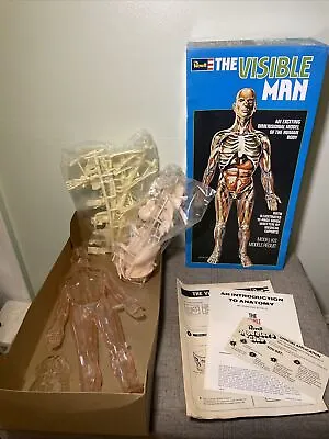 1977 THE VISIBLE MAN REVELL MODEL # H-900 ANATOMY-15  - Never Used • $59.99