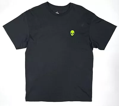 Vibes Alien T-Shirt Men’s Large Black Cotton • $10