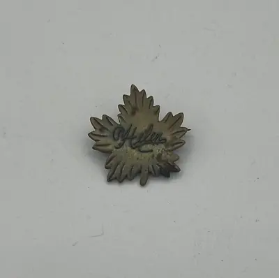 Vintage Silvertone Maple Leaf Pin/Brooch Insribed “Helen” • $12