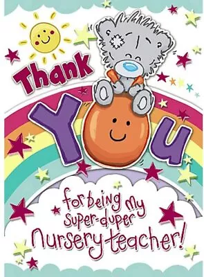 Me To You Bear Thank You Nursery Teacher My Dinky Card • £3.99