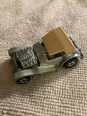 Hot Wheels Vintage France Sir Rodney Roaster Unpainted Metal No Flames BW 1983 • $15