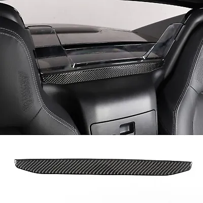 Carbon Fiber Interior Rear Window Bottom Trim Sticker For Mazda MX-5 Miata 16-23 • $19.99