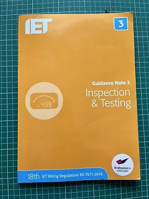£10 • Buy Inspection & Testing By The Institution Of Engineering And Technology(Paperback)