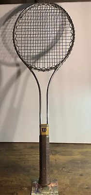 Wilson T2000 Light Metal Tennis Racket W/ White Cover 4 1/2  Grip W/Cover • $9.95