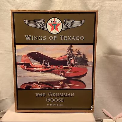 Wings Of Texaco 1940 Grumman Goose Airplane #4  Coin Bank • $10