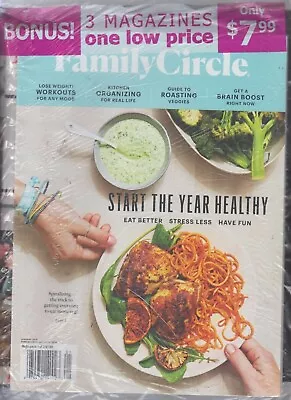Family Circle/Martha Stewart Living/Life In Color January 2019 • $7.99