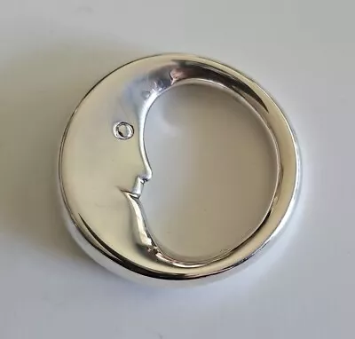 Vintage Tiffany & Co Sterling Silver Moon Baby Rattle • $51.50