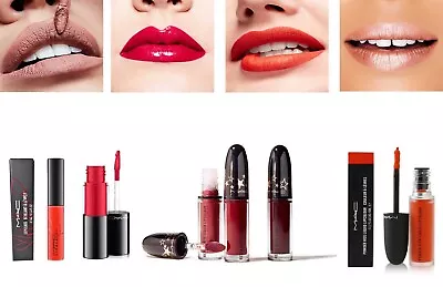 Mac Lip Colour Cremesheen Powder Retro Matte Lipglass & Grand Illusion CHOOSE • £20.99