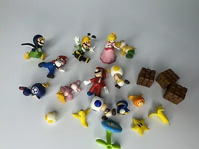 Choco Egg Mini Figure Super Mario Bros Mario Luigi  Lot Of  20 Nintendo Furuta • $100