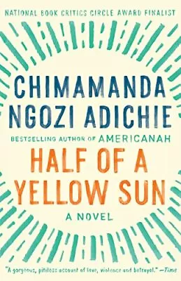 Half Of A Yellow Sun By Adichie Chimamanda Ngozi Book The Cheap Fast Free Post • £7.04