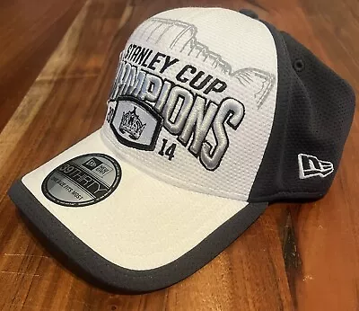 Los Angeles Kings 2014 Stanley Cup Champions New Era 39Thirty Hat NHL OSFM Hat • $26