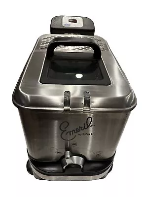 Emeril By T-fal 1.8 Liter Deep Fryer Integrated Oil Filtration Model SERIE F36-C • $99.99